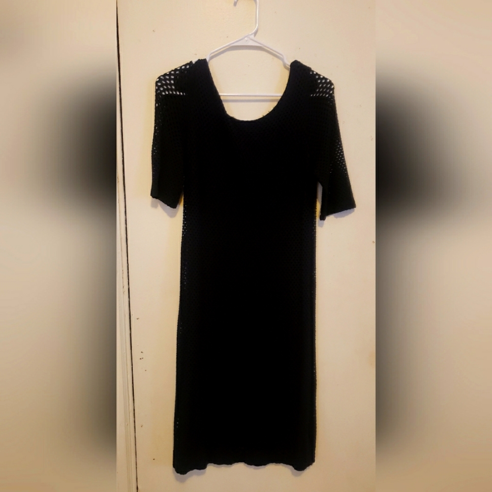 Black Banana Republic short-sleeved dress